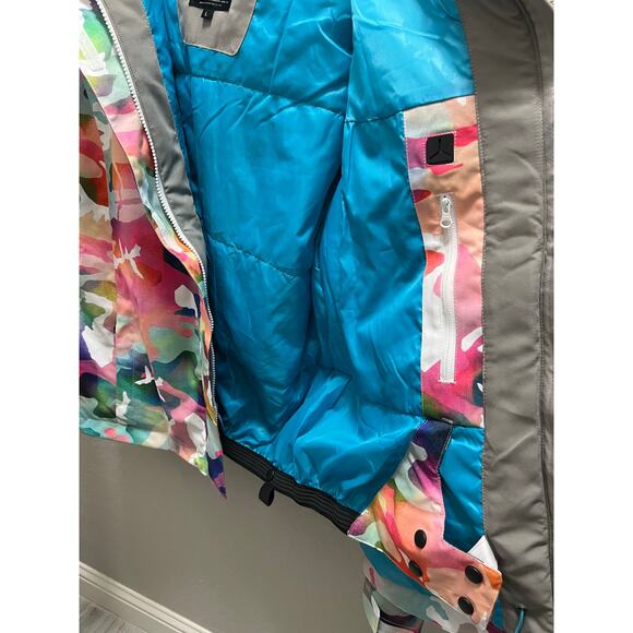 Vibrant Multicolor Women's Ski Jacket - Picture 5 of 12